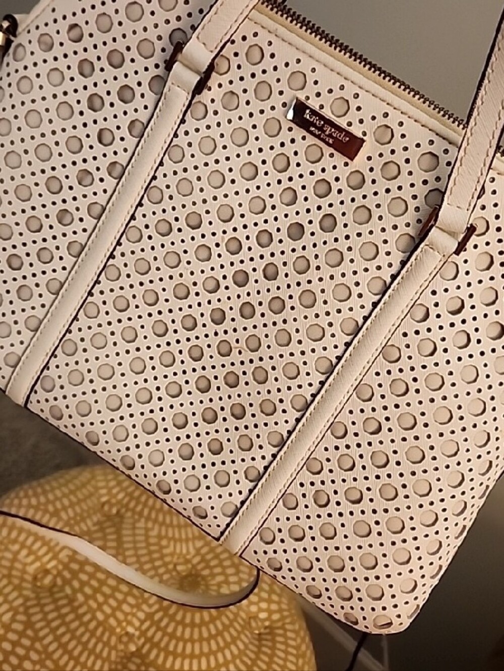 Kate Spade-  Perforated Dome Satchel - Picture 8 of 8